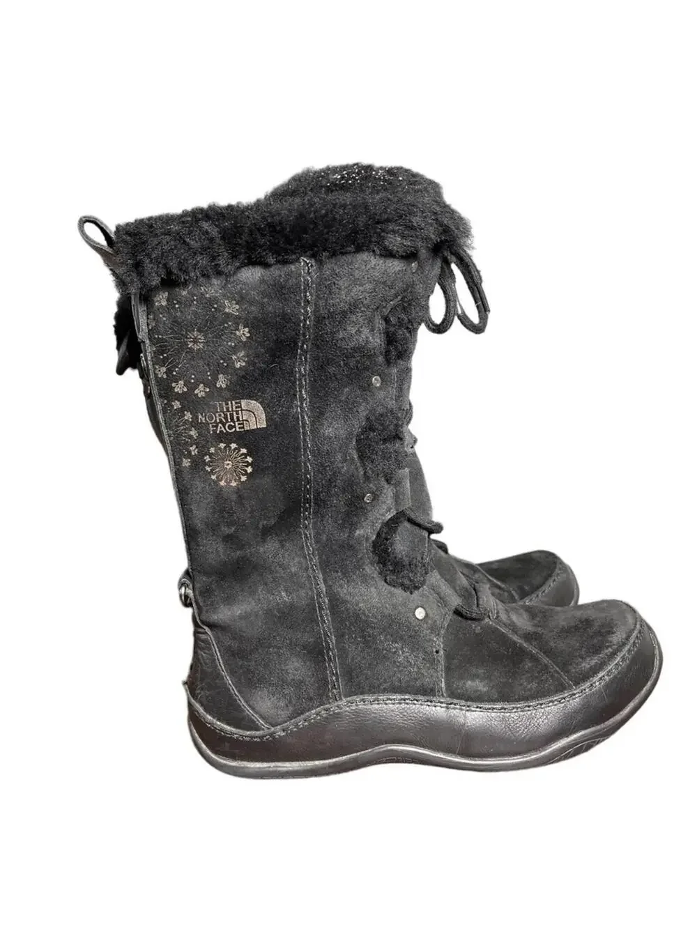 The North Face Abby Waterproof Suede Winter Snow Boots